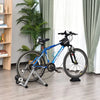Soozier Magnetic Bike Bicycle Trainer Stand Indoor Exerciser w/5 Levels of Adjustable Resistance - Silver