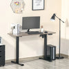 Vinsetto Height Adjustable Standing Desks Electric Standing Computer Desk with 4 Memory Button Control & LED Display