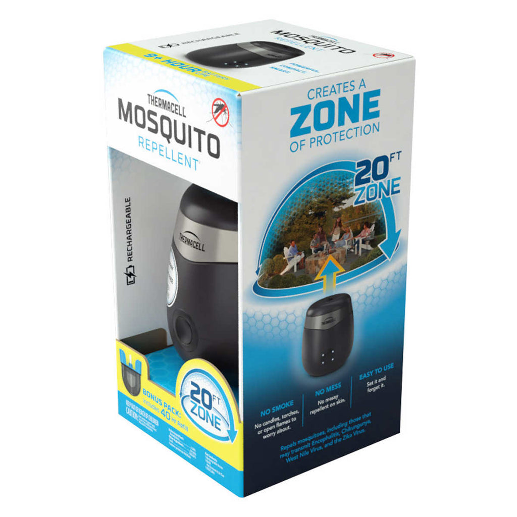 Thermacell Rechargeable E90 Mosquito Repeller with 40 Hours of Repellent