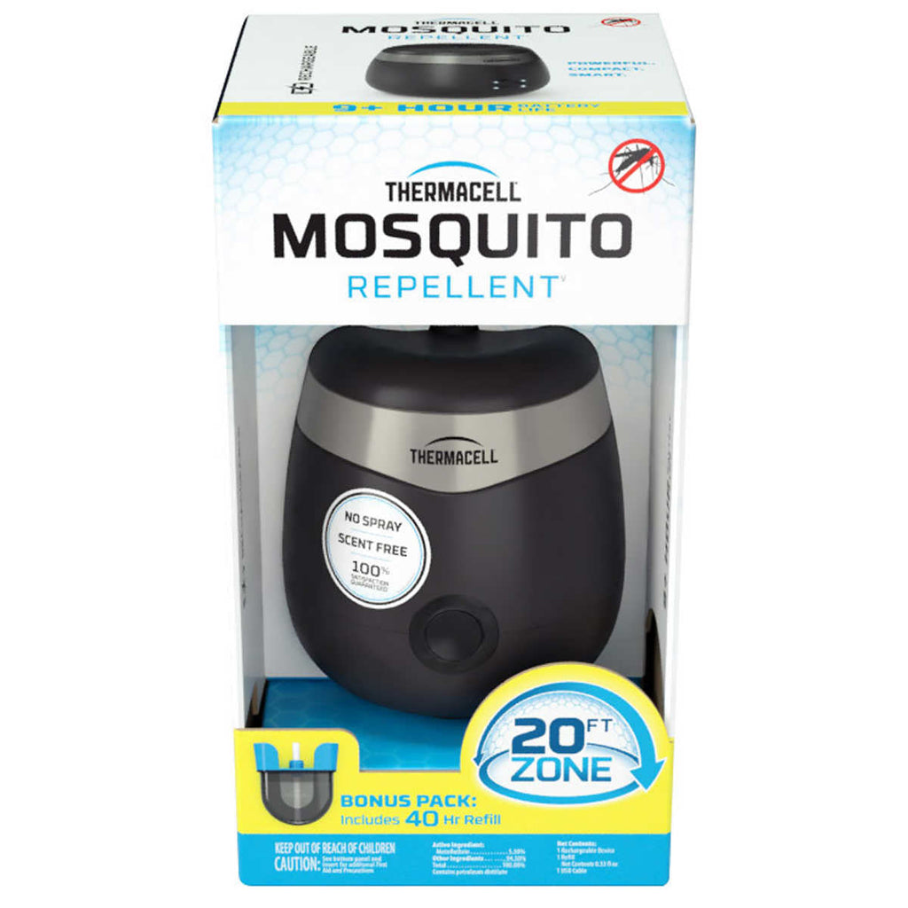Thermacell Rechargeable E90 Mosquito Repeller with 40 Hours of Repellent
