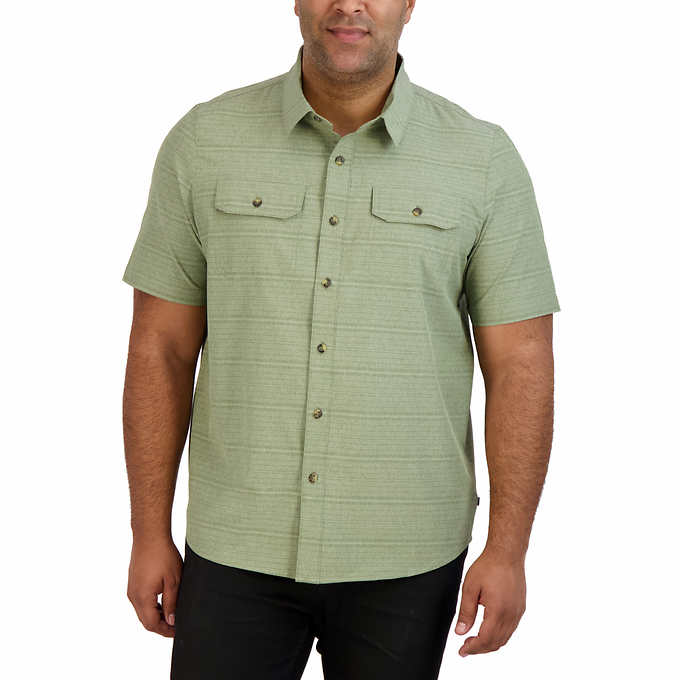 Gerry Men's Short Sleeve Woven Shirt