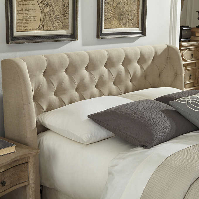 Maydean Upholstered King Bed