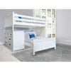 Caramia Kids Alex Full Over Full Loft Bunk Bed with 7-drawer Dresser