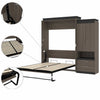 Orion Queen Wall Bed with Storage Cabinet and Nightstand