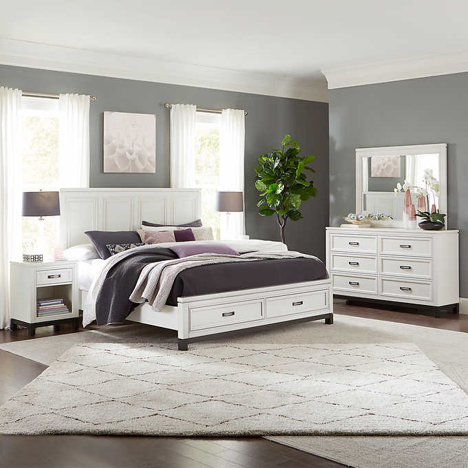 Norah Bedroom Collection in White