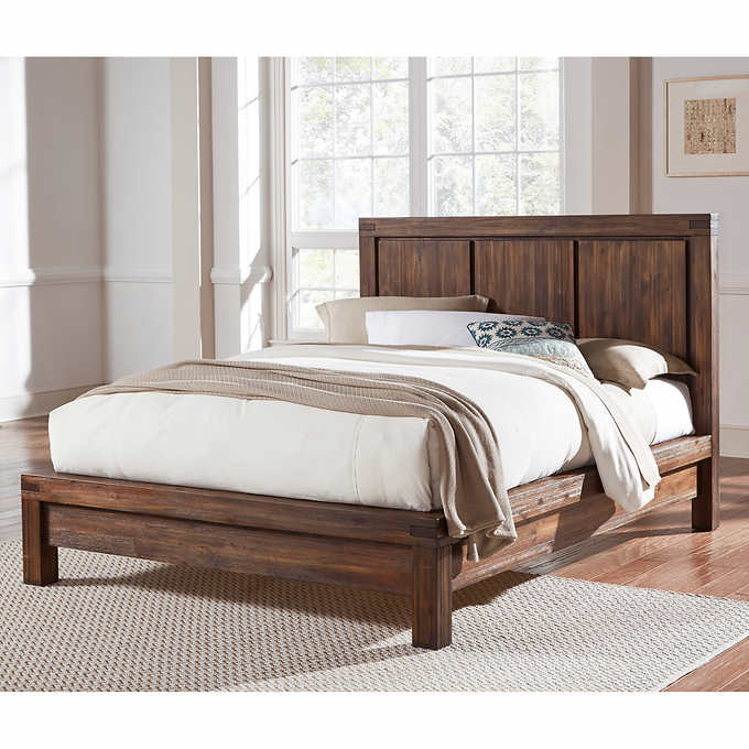 Mellina California King Bedroom Collection in Brown