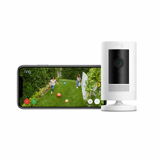 Ring Video Doorbell Pro 2 (2021 release) and Ring Stick up Security Cam Bundle
