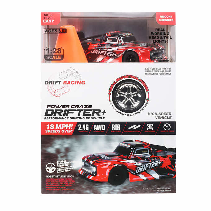Power Craze Drifter+ R/C With Remote