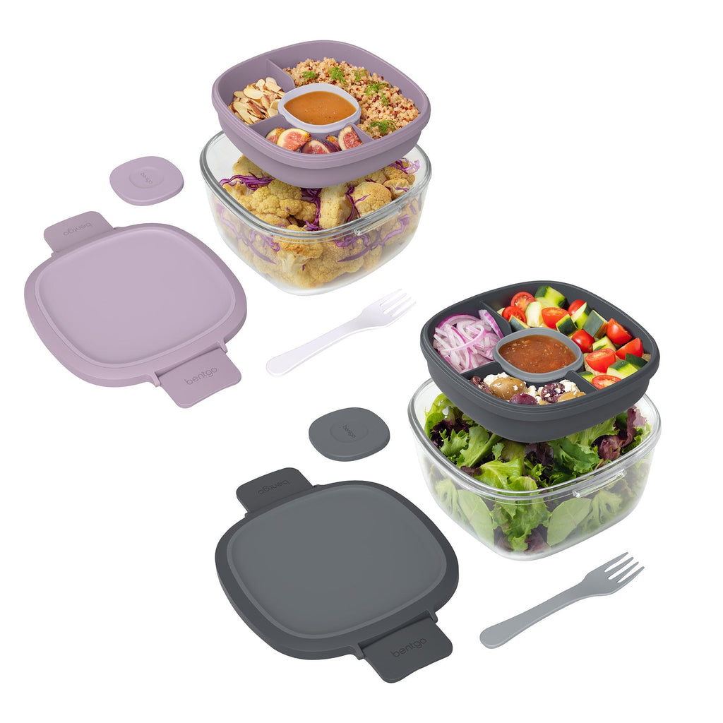 Bentgo Glass Salad Container, 2-pack Image