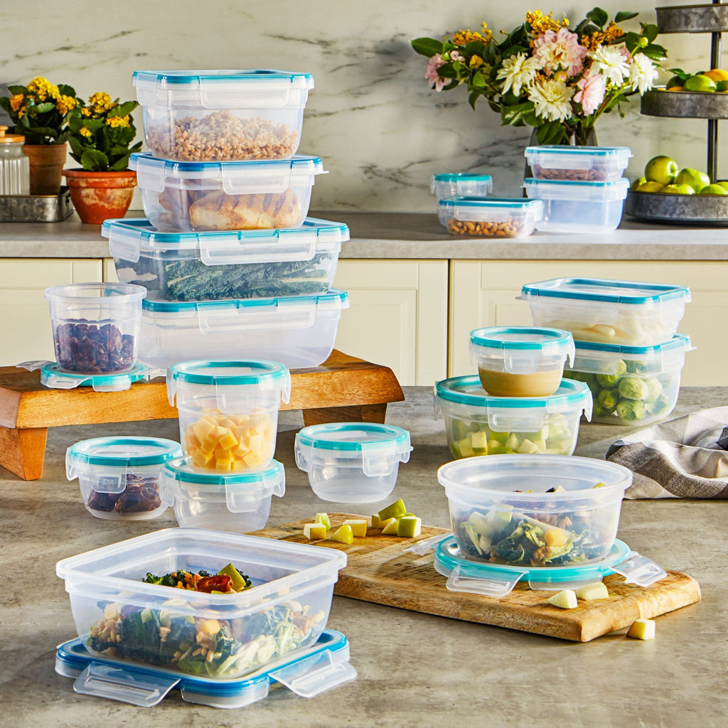 38-piece Plastic Food Storage Set