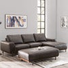 Camilla 3-piece Leather Sectional