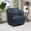 Belfield Top Grain Leather Swivel Chair Image