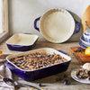 STAUB 3-piece Rectangle and Pie Ceramic Baker Set