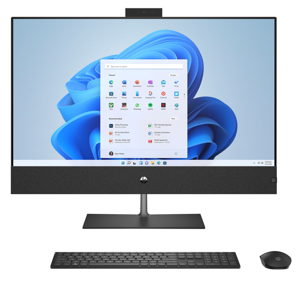 HP 31.5" All-in-One Touchscreen Desktop - 13th Gen Intel Core i7-13700T - GeForce RTX 3050 - 2560 x 1440 - Windows 11