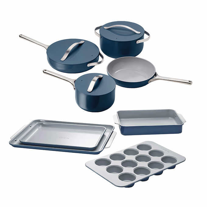 Caraway 11-piece Ceramic Non-Stick Cookware & Bakeware Set