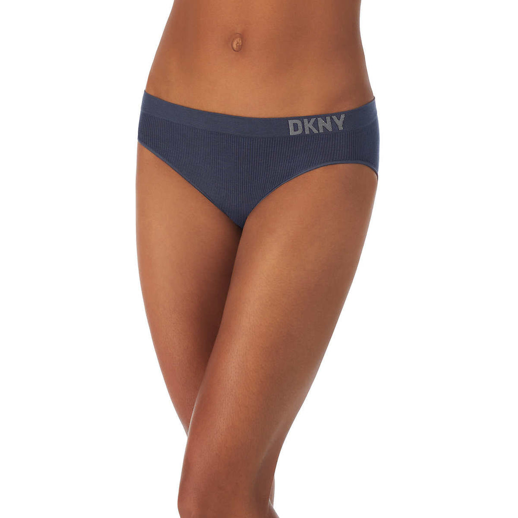 DKNY Ladies' Seamless Rib Bikini, 4-pack