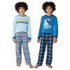 Eddie Bauer Kids 4-piece Pajamas, Blue Image