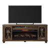 Tresanti Bradenham TV Console with ClassicFlame CoolGlow 2-in-1 Electric Fireplace and Fan