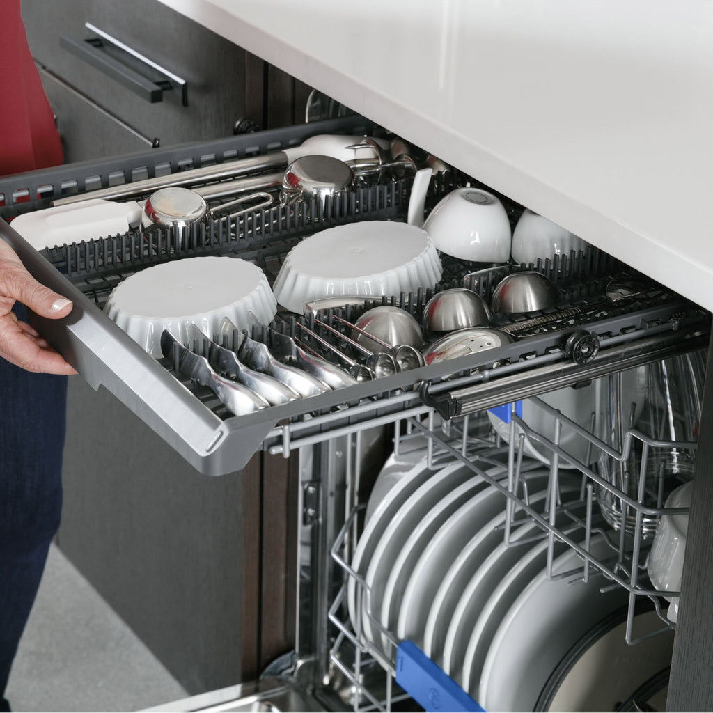 GE Profile UltraFresh System Dishwasher with Stainless Steel Interior