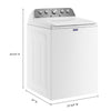 Maytag 4.5 cu. ft. Top Load Washer with Extra Power