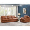 Brighton 2-piece Leather Set - Sofa and Chair
