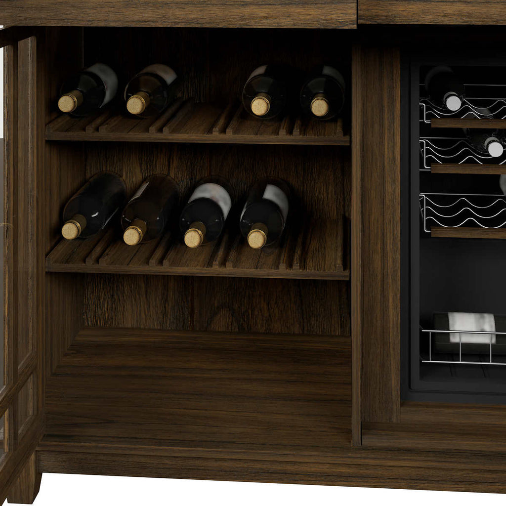Tresanti Franklin Wine Bar Cabinet With