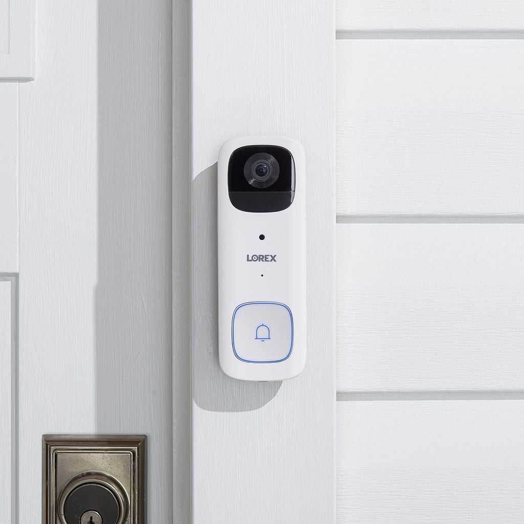 Lorex 2K Battery Video Doorbell With Color Night Vision & Wi-Fi Chime Box