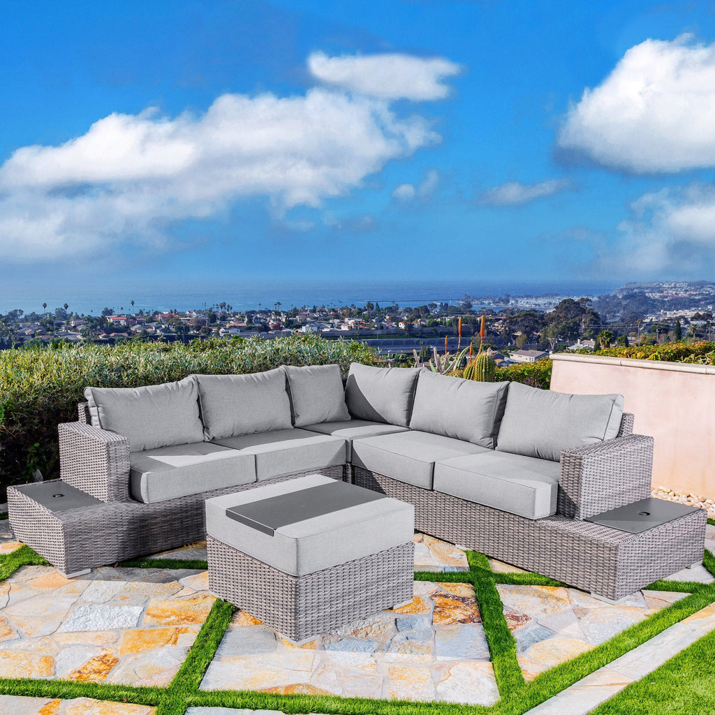 Allspace 4-piece Patio Sectional