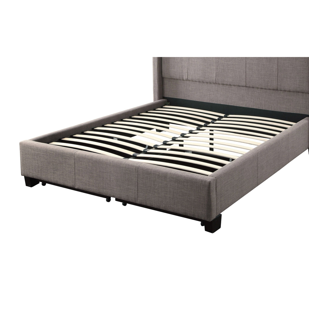 Mirrea Full Upholstered Storage Bed