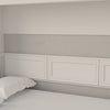 Bed & Room Brisbane Full Landscape Wall Bed in White