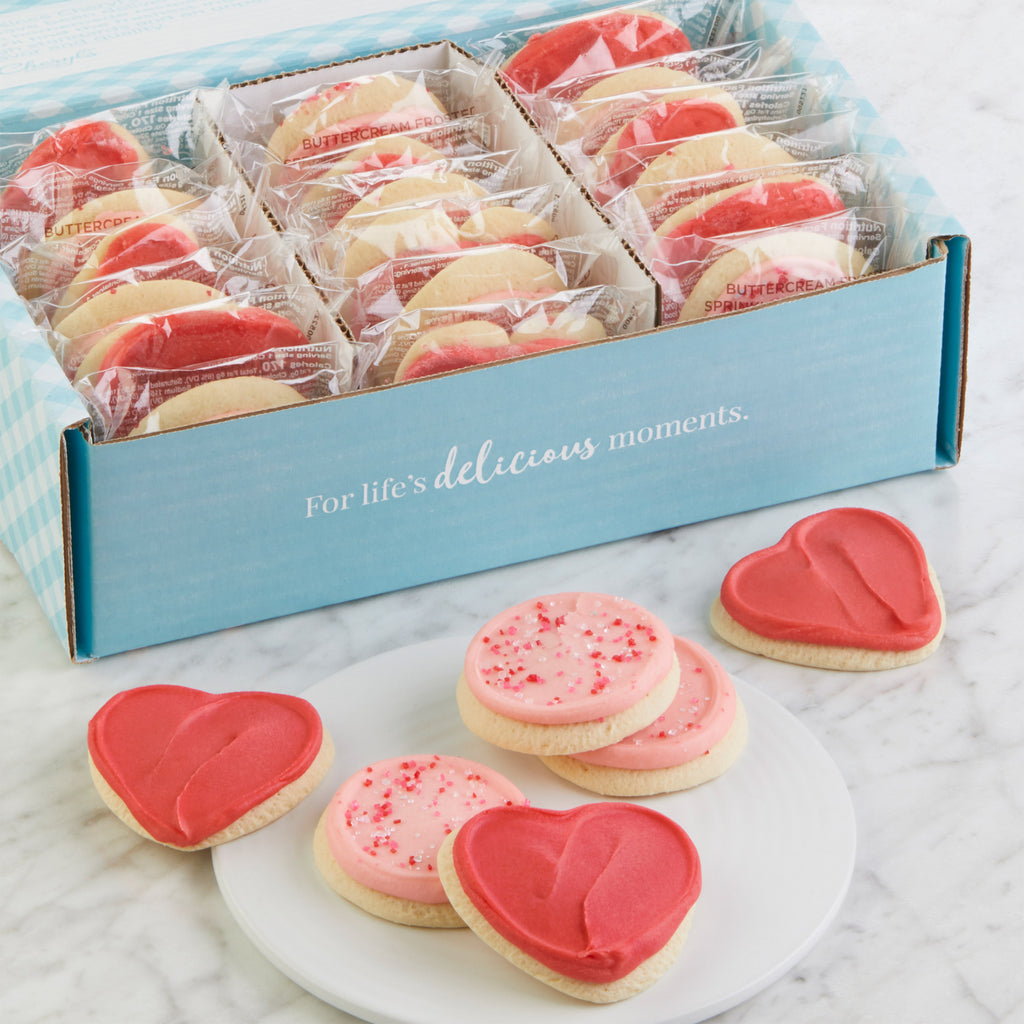 Cheryl's Cookies 24-count Assorted Valentine's Day Cookies Image