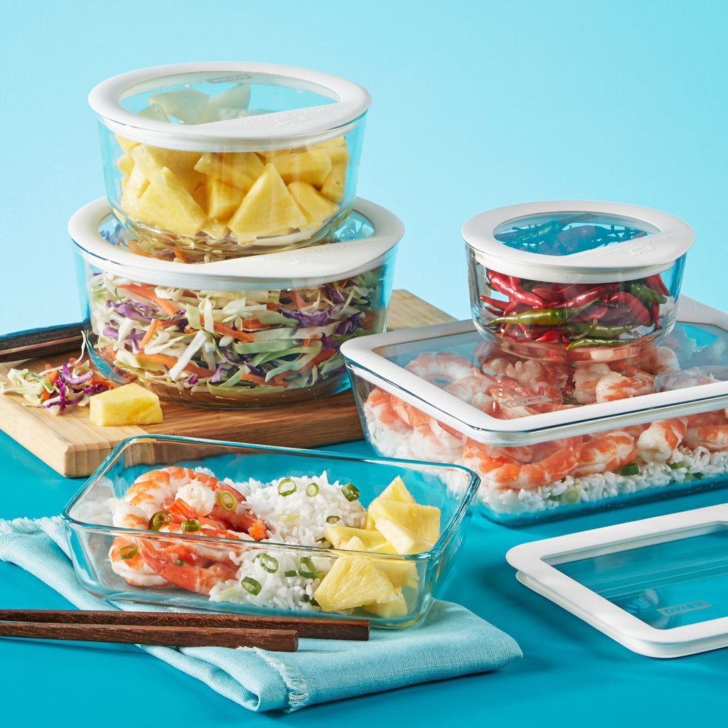 Pyrex 10-piece Ultimate Glass Food Storage Set – ShopEZ USA
