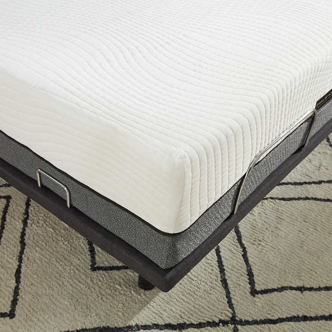 Sleep Science 13" Bamboo Cool Mattress with Q Plus Adjustable Base-1