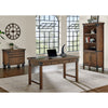 Aberdeen 3-piece Writing Desk, Door Bookcase and File Image