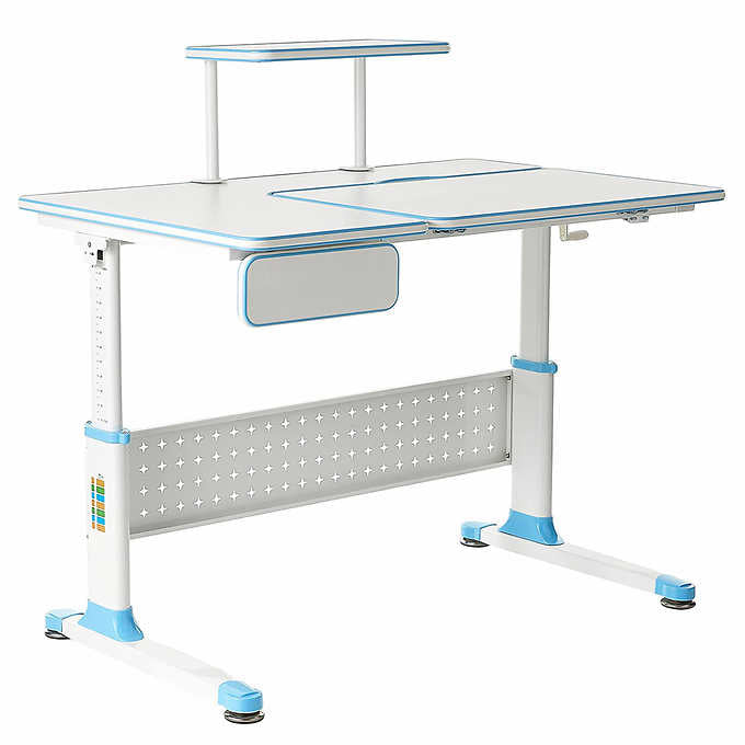 Little Soleil DX Series Children’s Height Adjustable Desk with Chair