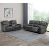 Dominick 2-piece Leather Power Reclining Set with Power Headrests