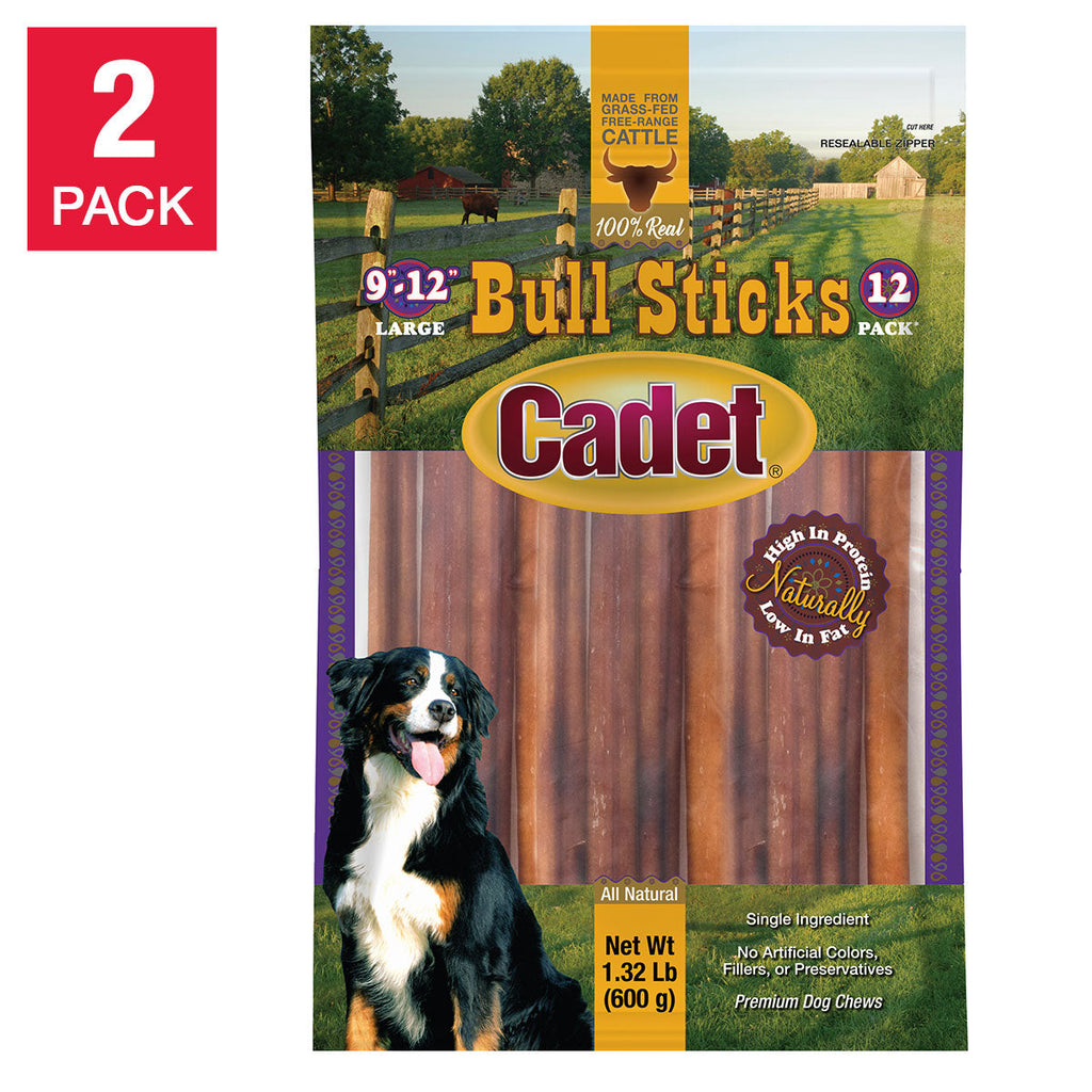 Cadet Bully Stick Variety 9"-12" 2-pack Image