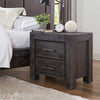 Mellina California King Bedroom Collection in Gray