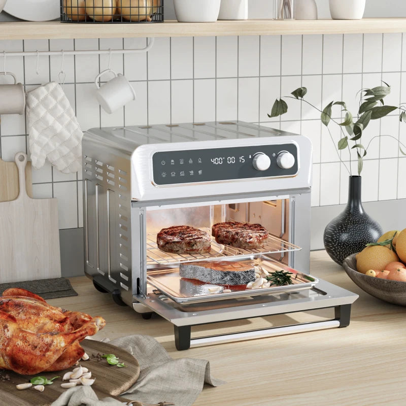 7-In-1 Multifunction Toaster Oven with Warm Broil Toast Bake Air