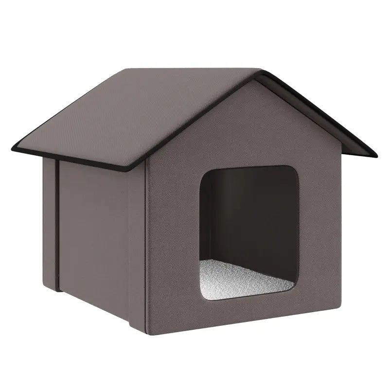 Pawhut heated 2025 outdoor cat shelter