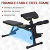 Soozier Dumbbell Press Bench Multi-Functional Purpose Hyper Extension Bench With Adjustable Seat and Back Angle