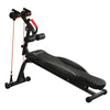 Soozier Multifunctional Sit Up and Dumbbell Weight Bench with 4-Angle Adjustable Backrest & Lightweight Portable Design