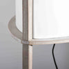 HOMCOM Modern Floor Lamp with Display Shelves - Solid Wood