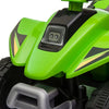 ShopEZ USA Kids Electric ATV Motorcycle 6V Battery Powered Electric for 18-36 Months Old with Light MP3 Storage Box - Green