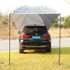 Outsunny Car Camping Sun Shade Canopy for Spacious UV/Water Protection & Easy Setup - Grey