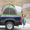 Outsunny Truck Bed Tent for 5'-5.5' Bed with Awning, Portable Pickup Truck Tent for 2-3 Persons, Green