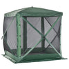 Outsunny Camping Pop-Up Screen House Gazebo Instant Setup Tent Fits 3-4 People-1