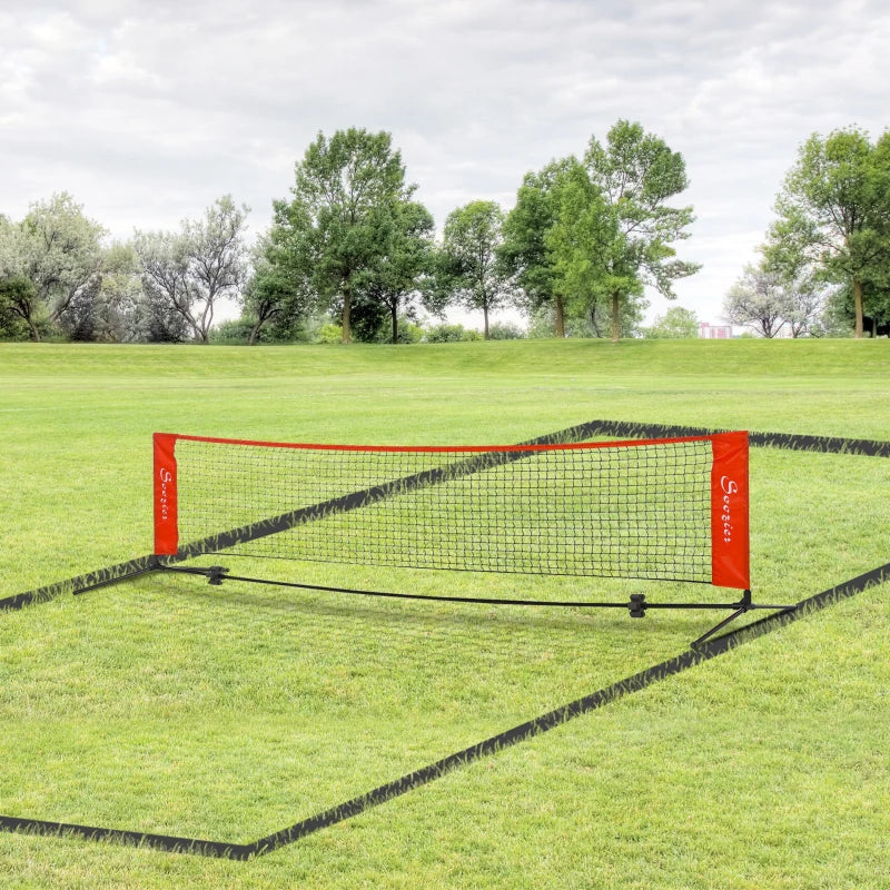 Soozier Soccer Rebounder Net, Adjustable and Foldable Multi-Sport Training Bounce Back Net, Target Goal for Soccer Practice and Training, 8.5' x 6.5'