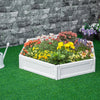 Outsunny 48.5" Plastic Cultivation Bed Flower, Herb, Veggie Planter for Garden, Backyard-1
