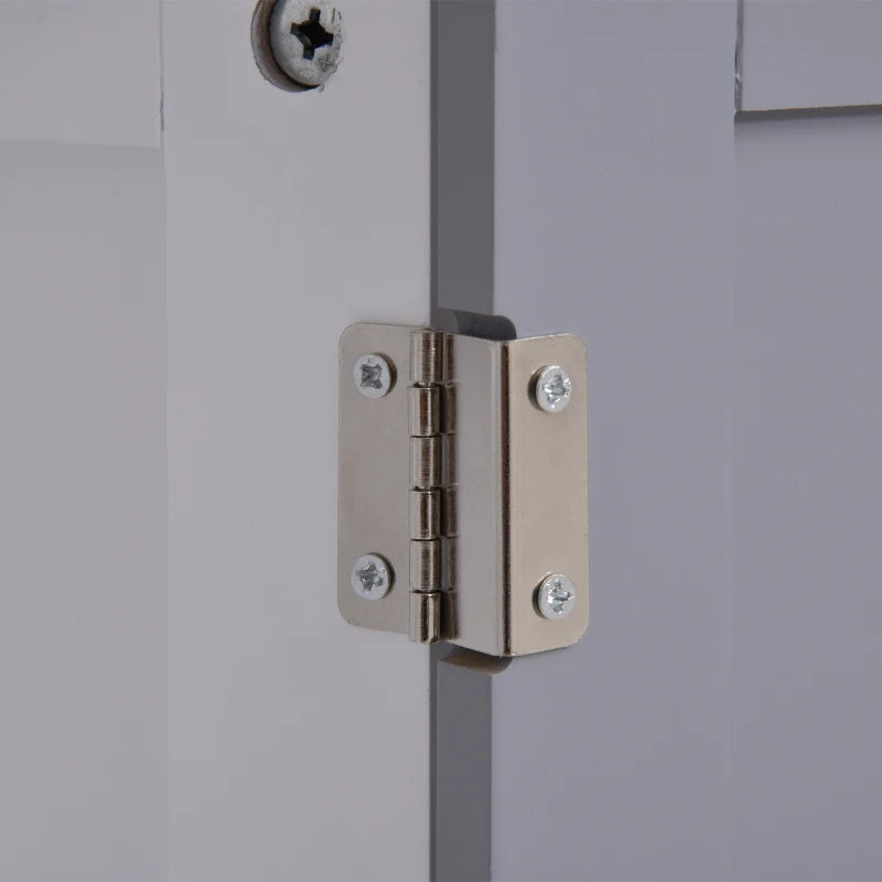 kleankin Bathroom Under Sink Cabinet Storage Standing Unit w/ Double Door Space Saver